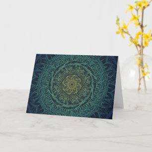 Cartão Nature Amantes Mandala Art Mandalas Design