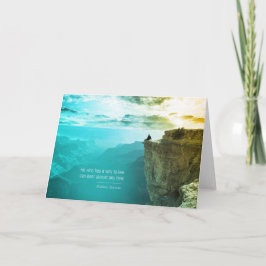 Cartão Natureza da aventura da natureza de Friedrich