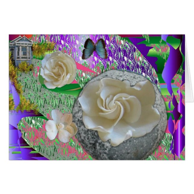 Cartão Natureza para a alma (Frente Horizontal)