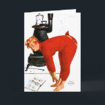CARTÃO NAUGHTHT WIFE BIRTHDAY GREETING<br><div class="desc">CARTÃO DE ANIVERSÁRIO DO TEMPO DE PALESTRA ENGRAÇADO</div>