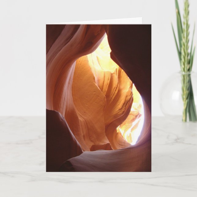 Cartão Navajo Upper Antelope Canyon (3) - placa (Frente)