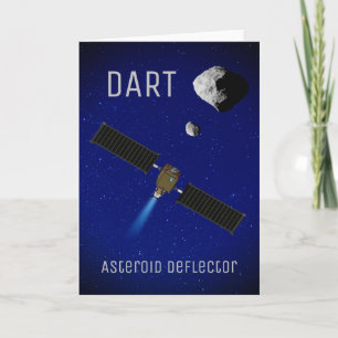 Cartão Nave espacial de deflexionamento asteróide do
