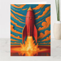 Nave Espacial: inspirada nos anos 50