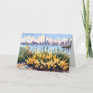 Cartão Navegação na baía