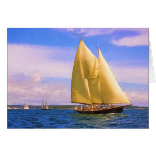 Cartão Navegando Pelo Som