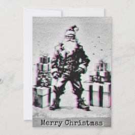 Cartão Navidad Punk (Santa Rosa).