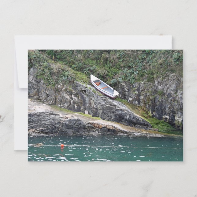 Cartão Navio Cornwall (Frente)