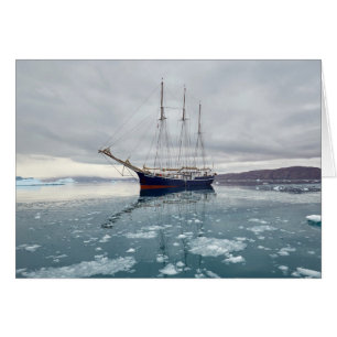 Cartão Navio de vela Rembrandt van Rijn 1947