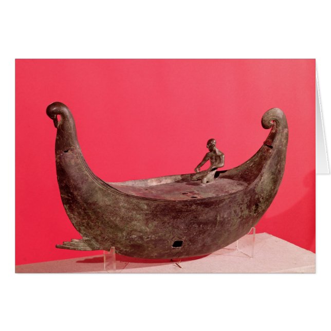 Cartão Navio votiva (Frente Horizontal)