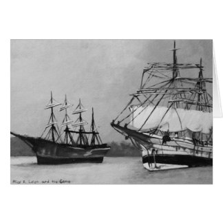 Cartão Navios de navigação