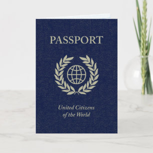 Cartão navy passport