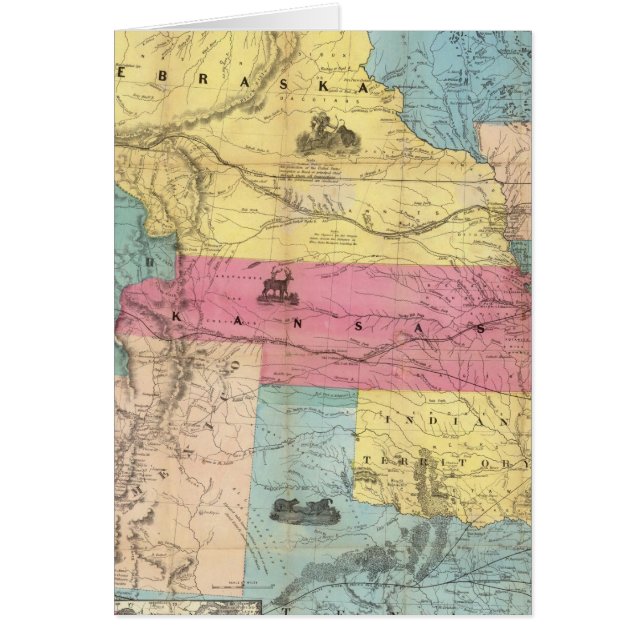 Cartão Nebraska e Kansas 3 (Frente)