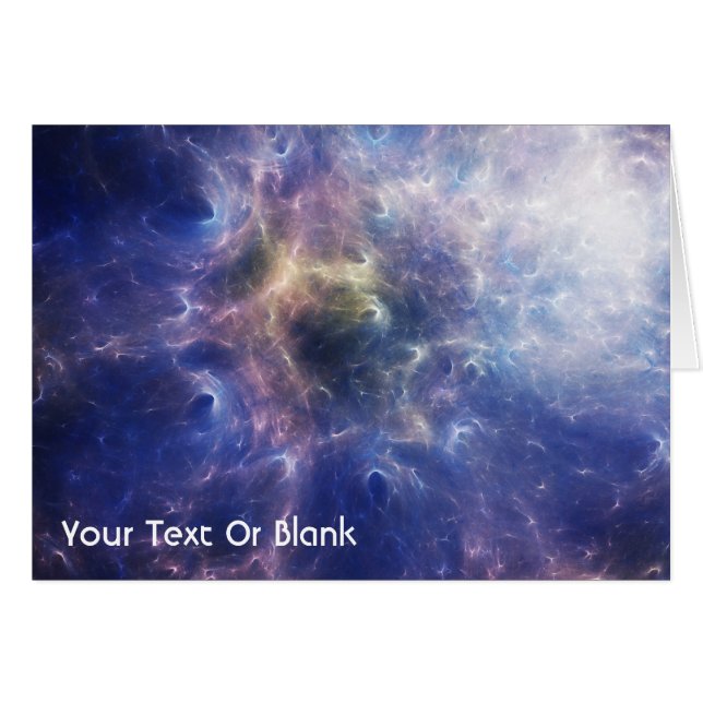 Cartão Nebula (Frente Horizontal)