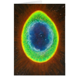 Cartão Nebula do anel