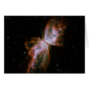 Cartão Nebulosa da Borboleta