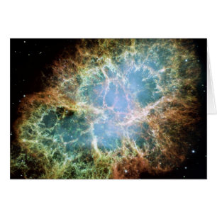 Cartão Nebulosa de caranguejo