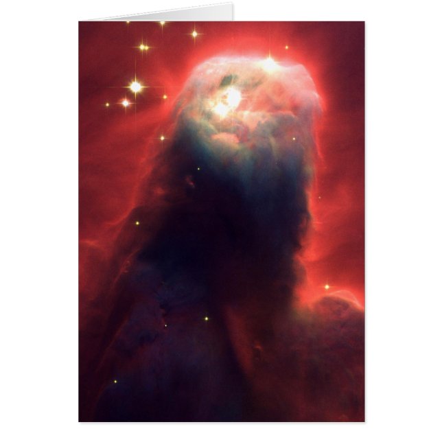 Cartão Nebulosa do cone de NGC 2264 (Frente)