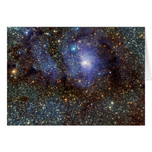 Cartão Nebulosa infravermelha 8 M8 mais messier NGC 6523