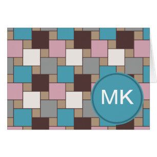 Cartão Néctar cor-de-rosa elegante