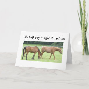 CARTÃO NEIGH-NOT "40"=PLACA DE GRUPO