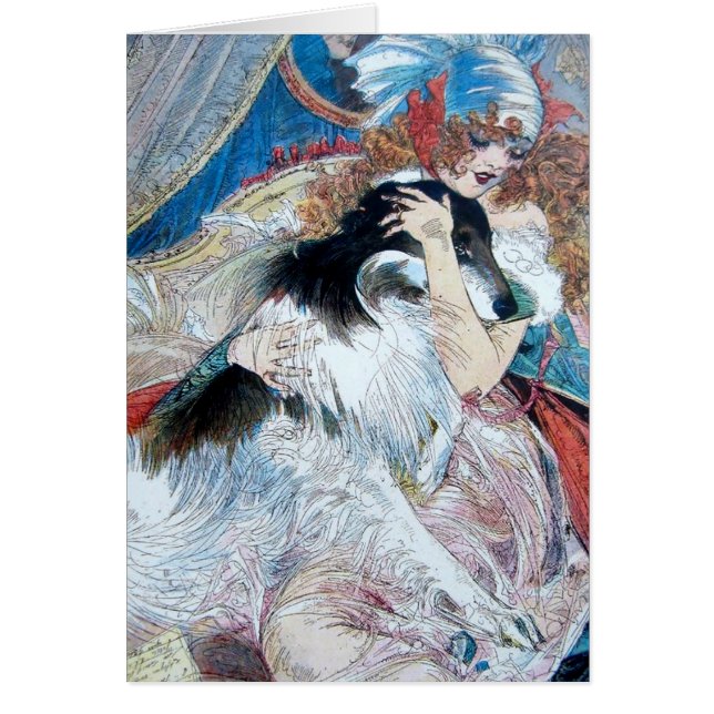 Cartão Nell Brinkley's Vivacious Flapper #14 (Frente)