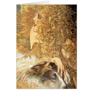 Cartão Nell Brinkley's Vivacious Flapper #3