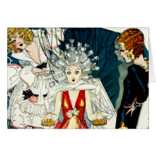 Cartão Nell Brinkley's Vivacious Flappers #8