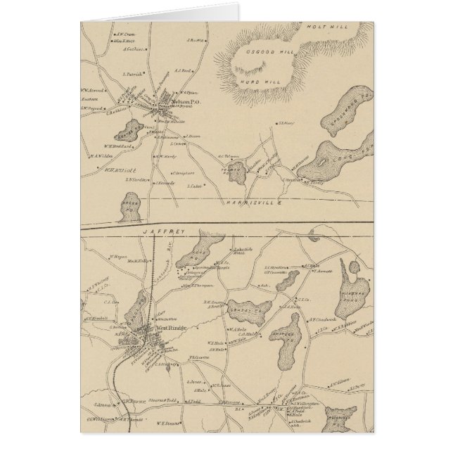 Cartão Nelson, Rindge (Frente)