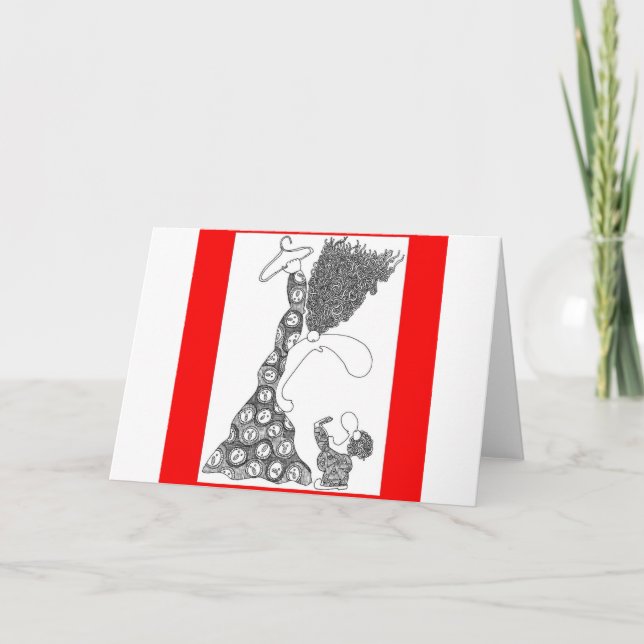 Cartão Nenhuns ganchos do fio! (Frente)