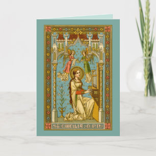 Cartão NeoGótico Santa Cecília de Roma (BNG 02)