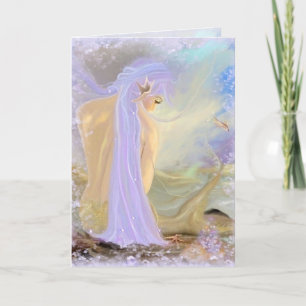Cartão Neon-Haired Mermaid (new card)