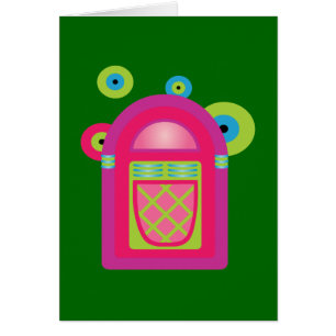 Cartão Neon Jukebox