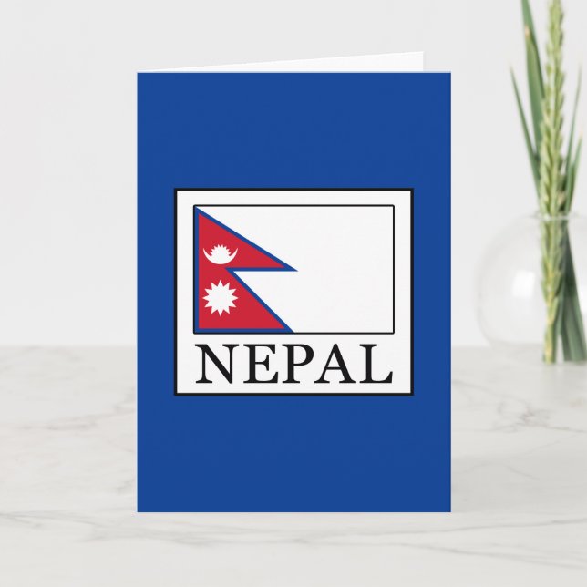 Cartão Nepal (Frente)