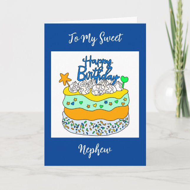 Cartão Nephew Birthday (Frente)
