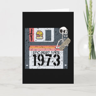 Cartão Nerd Aniversário 1973