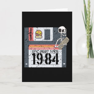 Cartão Nerd Aniversário 1984