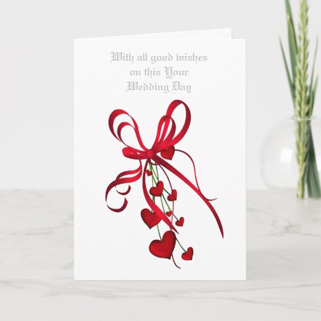 CARTÃO NESTE DIA DE CASAMENTO (Frente)