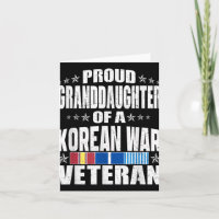 Neta Orgulhosa De Um Veterano De Guerra Da Coreia 