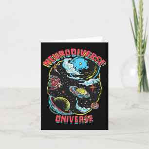 Cartão Neurodiversificada A Neurodiversidade Universo Abr