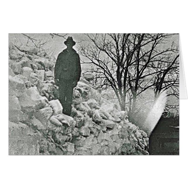 Cartão Neve (Frente horizontal)