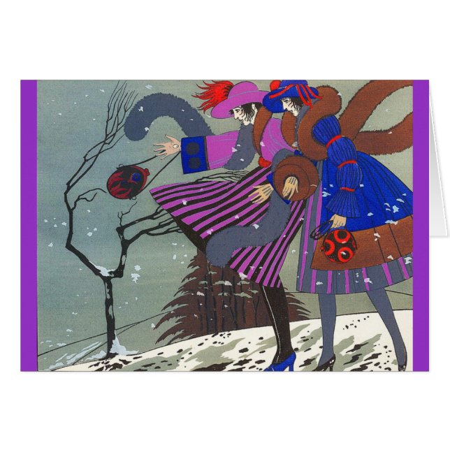 CARTÃO NEVE DO INVERNO (Frente Horizontal)