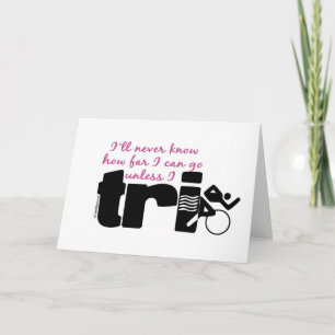 Cartão Never Know Unless I TrI - Script