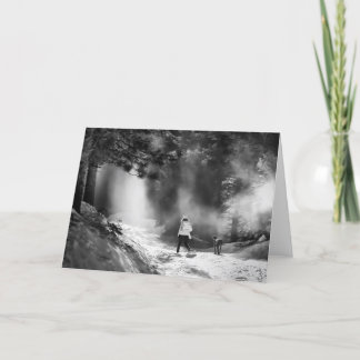 Cartão Névoa da neve