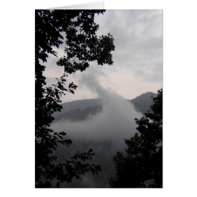 Cartão Nevoeiro ascensão (Frente)