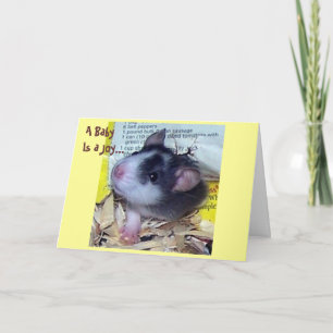 Cartão New Baby Card
