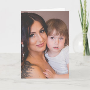 Cartão New baby one-upper card