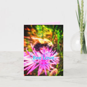 CARTÃO NEW BEE LOVE GREETING CARD