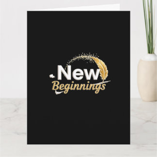 Cartão New Beginnings / Tarjeta Nuevos Comienzos