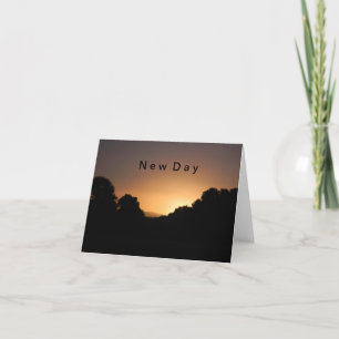 Cartão New Day-Note Card!