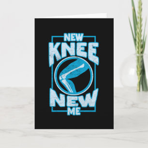 Cartão New Knee New Me Knee Replacement